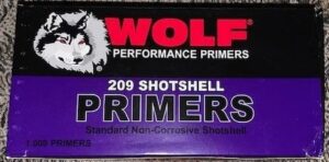 Wolf 209 Shotgun Primers For Sale