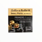 SELLIER & BELLOT - PRIMER - SMALL PISTOL 100 COUNT