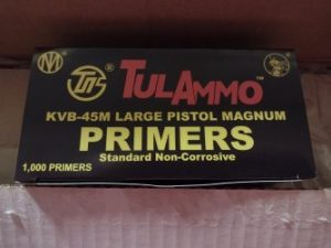 Tulammo Large Pistol Magnum Primers In Stock Now
