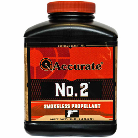 Accurate-No-2-Powder-For-Sale-1lb Accurate No. 2 Smokeless Gun Powder - Image 1