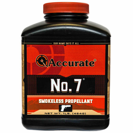 Accurate-No-7-Powder-For-Sale-1lb Accurate No. 7 Smokeless Gun Powder - Image 1