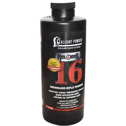 Alliant-Reloder-16-Powder-For-Sale-1lb Alliant Reloder 16 Smokeless Gun Powder - Image 1