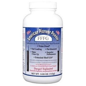 American Pioneer FFFg Black Powder Substitute 100 Grain Pre-Measured Tube 25PK