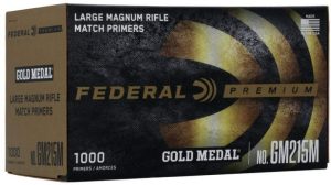Federal Premium Gold Medal Large Rifle Magnum Match Primers #215M - Image 2