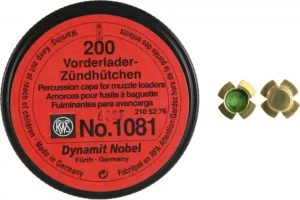 RWS 1081 Musket Caps - 4-Flange - Image 7