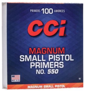 CCI Small Pistol Magnum Primers #550