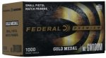 Federal Premium Gold Medal Small Pistol Match Primers #100M - Image 2