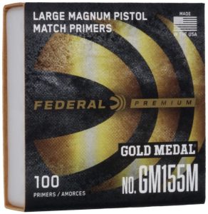 Federal Premium Gold Medal Large Pistol Magnum Match Primers #155M