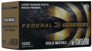 Federal Premium Gold Medal Large Pistol Magnum Match Primers #155M - Image 2