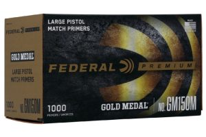Federal Premium Gold Medal Large Pistol Match Primers #150M - Image 4