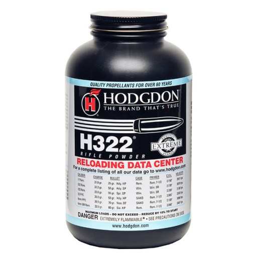Hodgdon-H322-Powder-For-Sale-1lb Hodgdon H322 Smokeless Gun Powder - Image 1