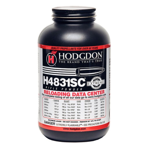 Hodgdon-H4831SC-Powder-For-Sale-1lb Hodgdon H4831 Shortcut Smokeless Gun Powder - Image 1