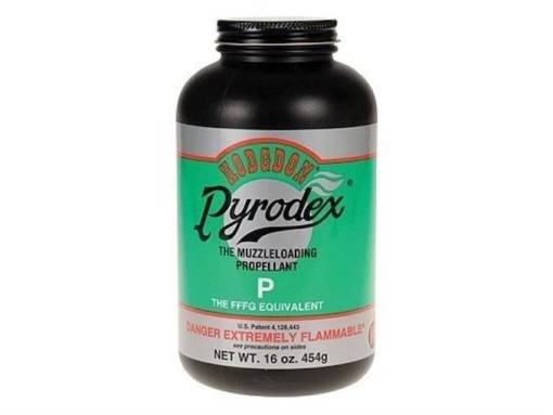 Hodgdon-Pyrodex-P-Black-Powder-Substitute-1-lb Hodgdon Pyrodex P Black Powder Substitute 1 lb - Image 1