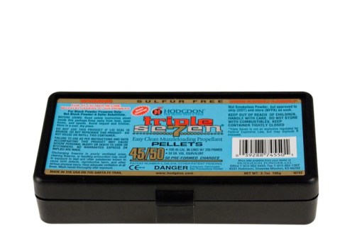 Hodgdon-Triple-Seven-45-50-Muzzleloader-Black-Powder-Pellets-For-Sale-50pcs (1) Hodgdon Triple Seven Black Powder Substitute 45 Caliber 50 Grain Pellets (50 Pack) - Image 1