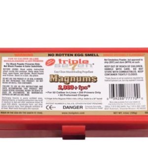 Hodgdon Triple Seven Black Powder Substitute 50 Caliber Magnum 60 Grain Pellets Package of 50