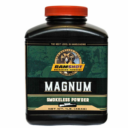 Ramshot-Magnum-Powder-For-Sale-1lb Ramshot Magnum Smokeless Gun Powder - Image 1