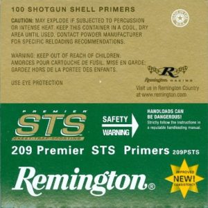 Remington Premier STS Primers #209 Shotshell