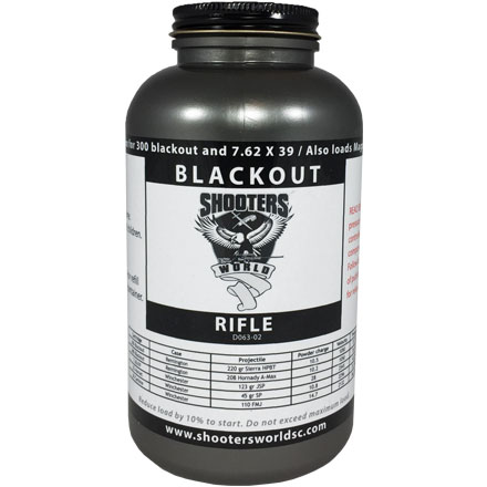 Shooters-World-Blackout-Powder-For-Sale-1lb Shooters World Blackout D063-02 Smokeless Gun Powder - Image 1