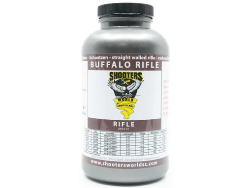 Shooters-World-Buffalo-Rifle-Powder-For-Sale-1lb Shooters World Buffalo Rifle D060-01 Smokeless Gun Powder - Image 1