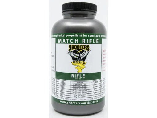 Shooters-World-Match-Rifle-Powder-For-Sale-1lb Shooters World Match Rifle D073-06 Smokeless Gun Powder - Image 1