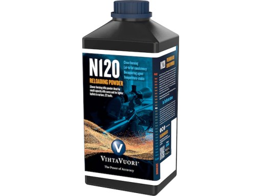 Vihtavuori-N120-Powder-For-Sale-1lb Vihtavuori N120 Smokeless Gun Powder - Image 1