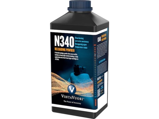 Vihtavuori-N340-Powder-For-Sale-1lb Vihtavuori N340 Smokeless Gun Powder - Image 1