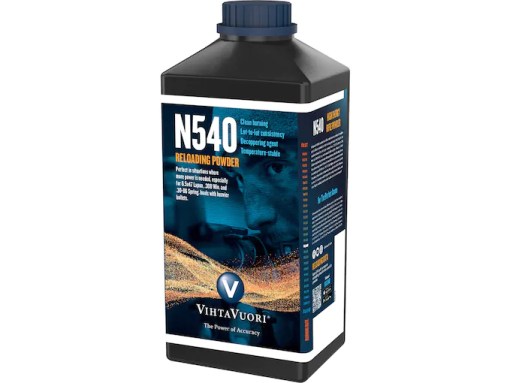 Vihtavuori-N540-Powder-For-Sale-1lb Vihtavuori N540 Smokeless Gun Powder - Image 1