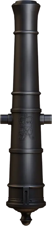 armstrong-6-cannon-barrel-replica Armstrong 6 - Life-sized traditional cannon barrel replica - Image 1