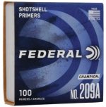 Federal Primers #209A Shotshell