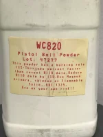 WC-820 Pistol Ball Powder - Image 2