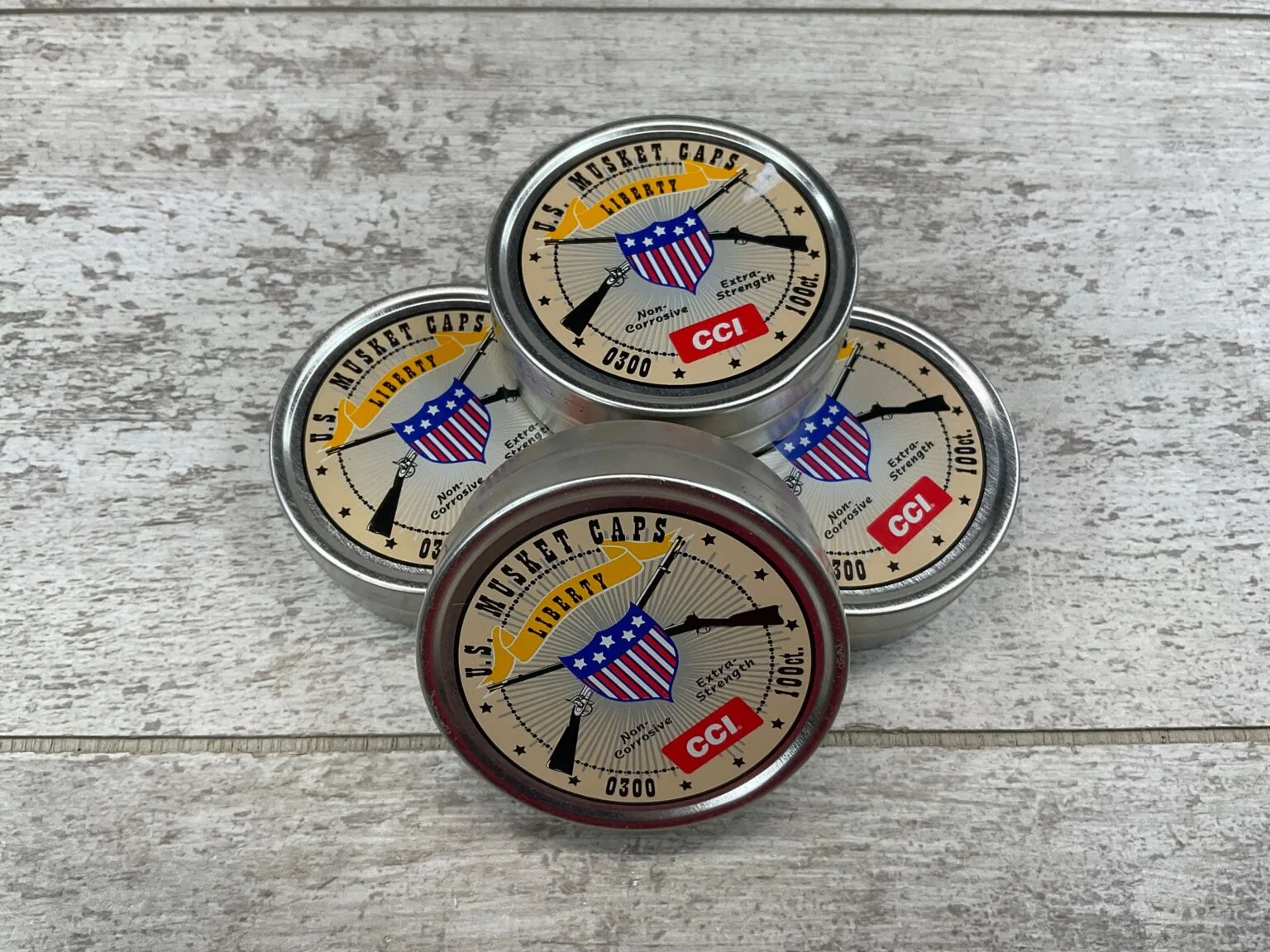 cci-6-wing-musket-percussion-caps CCI Six Wing Musket Percussion Caps - Image 1