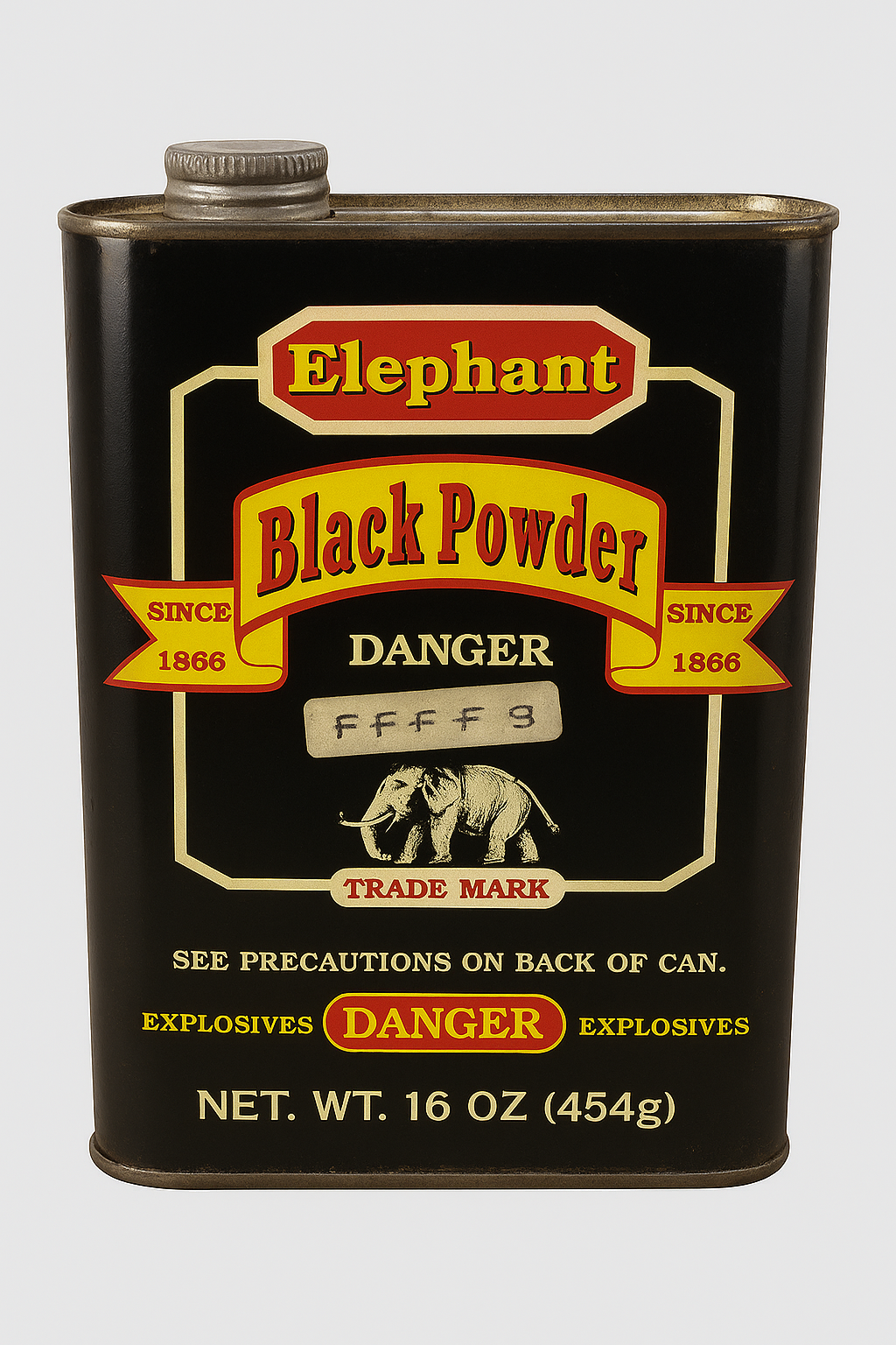 elephant-ffffg-black-powder Elephant FFFFg Black Powder 1 lb - Image 1