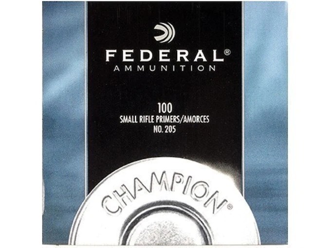 federal-205-small-rifle-primers Federal Small Rifle Primers #205 - Image 1