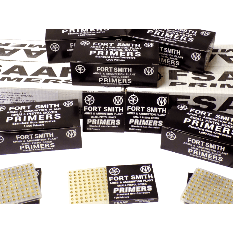 fort-smith-fsaap-small-pistol-boxer-primers ‘Fort Smith’ (FSAAP) Small Pistol Boxer Primers - Image 1