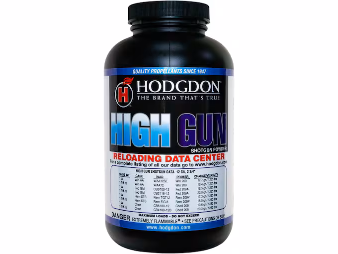 hodgdon-high-gun-powder Hodgdon High Gun Smokeless Gun Powder - Image 1