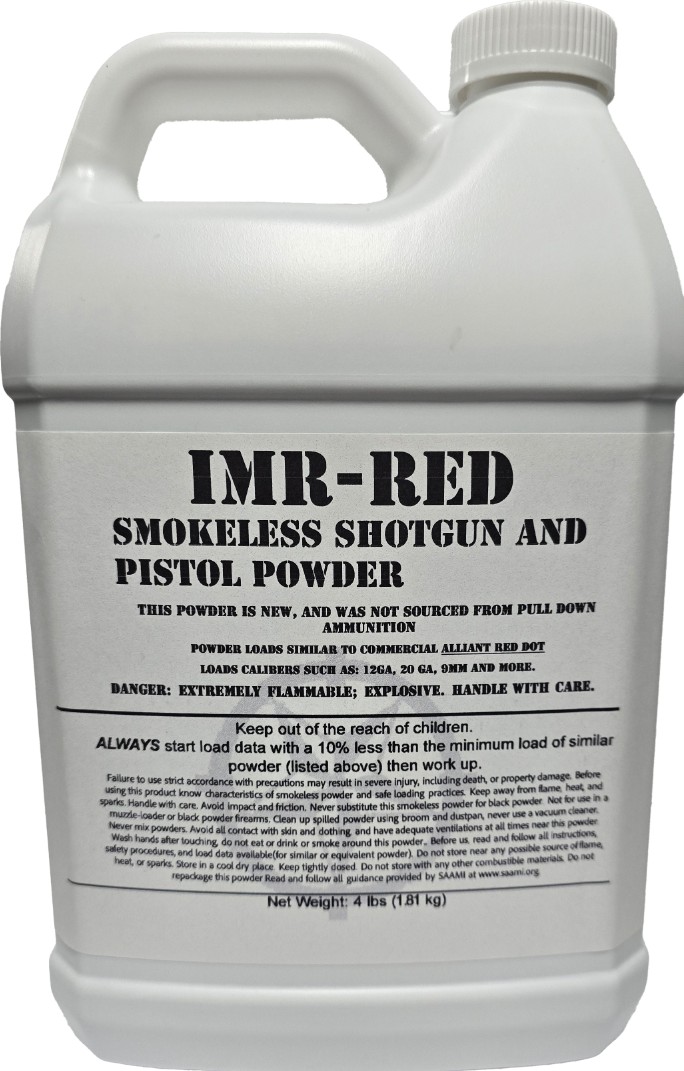 imr-red-shotgun-and-pistol-powder IMR Red Shotgun / Pistol Military Powder - Image 1
