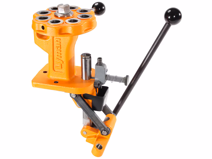 lyman-brass-smith-all-american-8-station-turret-reloading-press Lyman Brass Smith All-American 8 Station Turret Reloading Press - Image 1