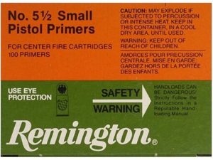 Remington Small Pistol Magnum Primers #5-1/2