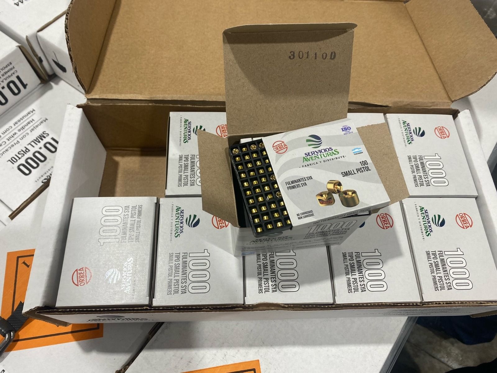 servicios-aventuras-small-pistol-primers Servicios Aventuras Small Pistol Primers - Image 1