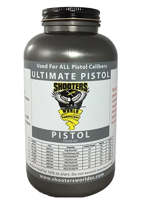 shooters-world-ultimate-pistol-powder 1lb Shooters World Ultimate Pistol D036-07 Smokeless Gun Powder - Image 1