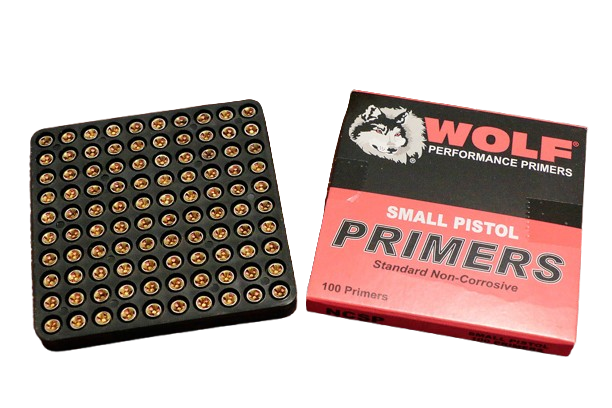 wolf-small-pistol-primers Small Pistol – Wolf Performance Primers - Image 1
